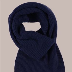 Grana 100% Cashmere Ribbed Scarf